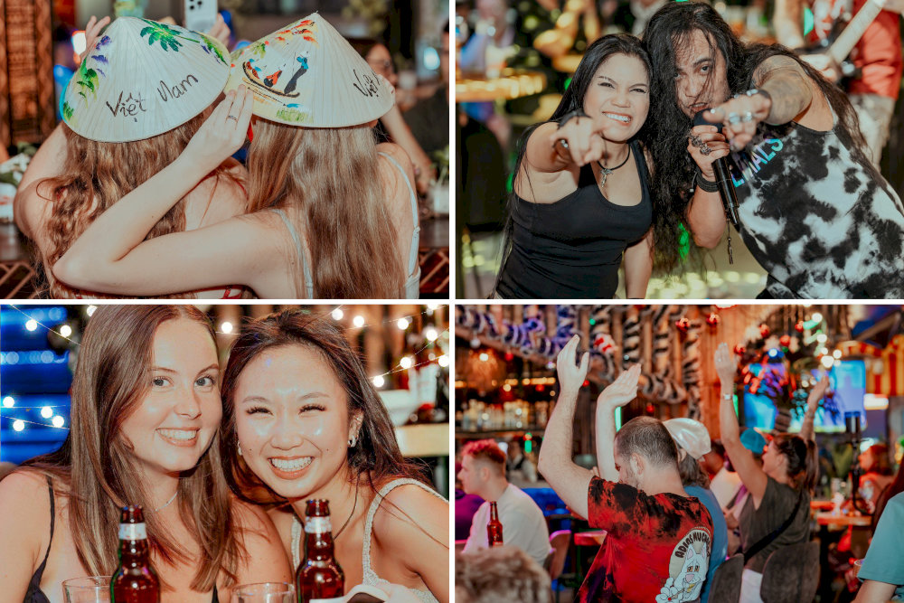 享受激動人心的搖滾樂，讓自己沉浸在西貢不間斷的節奏中